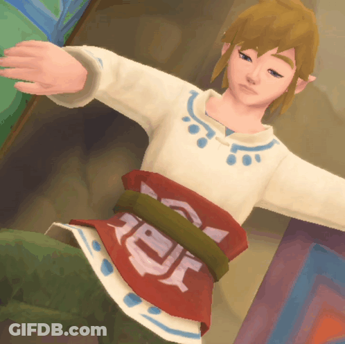 The Legend Of Zelda Video Game Character GIF