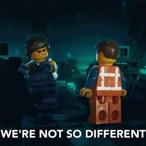 The Lego Movie Same Same But Different GIF
