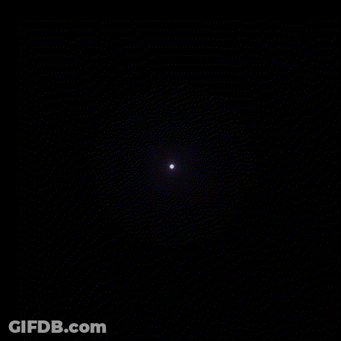 The Letter G Is Visible In The Dark With A Green Background GIF
