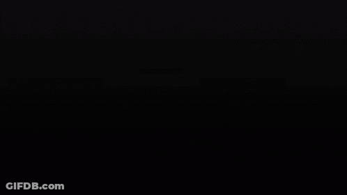 The Letters V And O Are Glowing In Blue Against A Black Background GIF