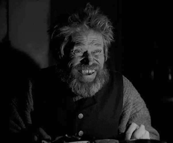 The Lighthouse Willem Dafoe Laughing GIF