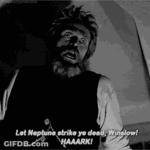 The Lighthouse Willem Dafoe Talking To Winslow GIF