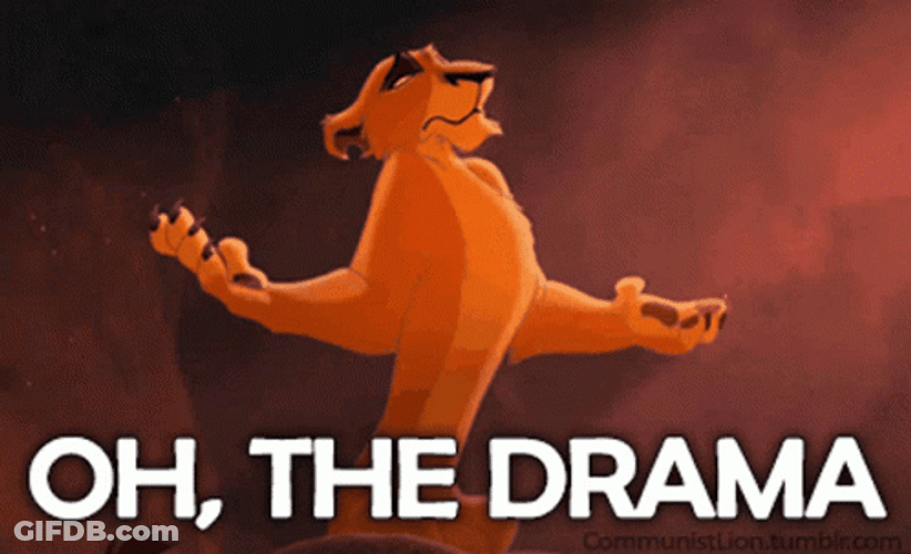 The Lion King Am I The Drama GIF