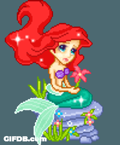 The Little Mermaid Ariel Sticker GIF