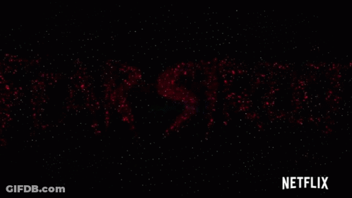The Logo For Fear Street , A New Netflix Series , Is Glowing In The Dark . GIF