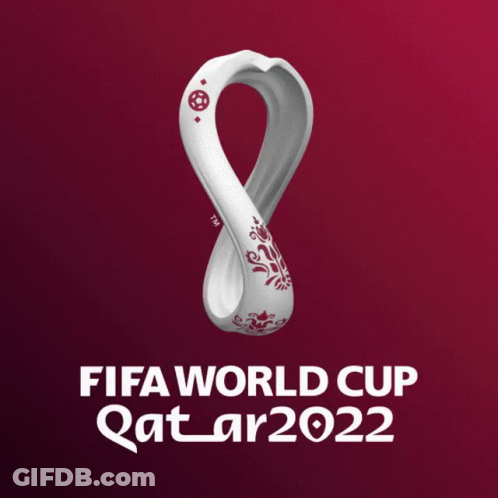 The Logo For The Fifa World Cup Qatar2022 GIF