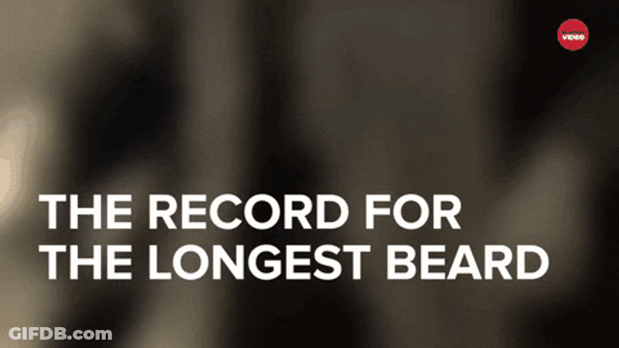 The Longest Beard GIF