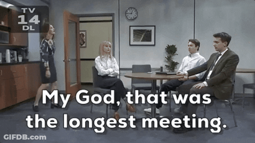 The Longest Meeting GIF
