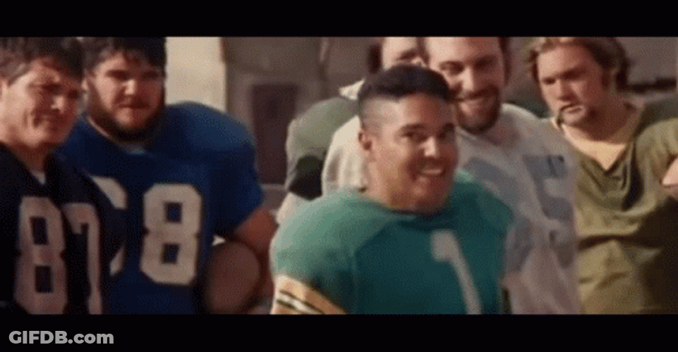 The Longest Yard Brucie Talking To Teammates GIF
