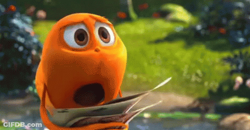 The Lorax Goldfish Gasping GIF