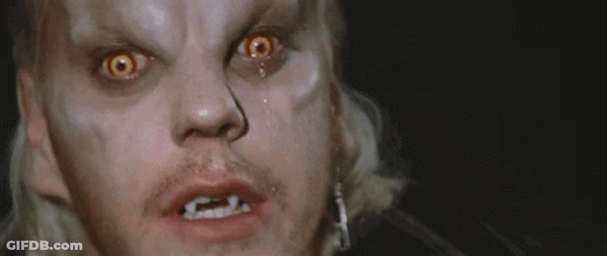 The Lost Boys Crying Vampire GIF