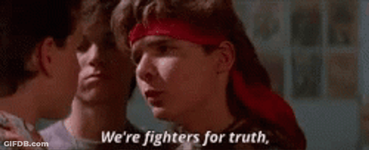 The Lost Boys Fighters For Truth GIF