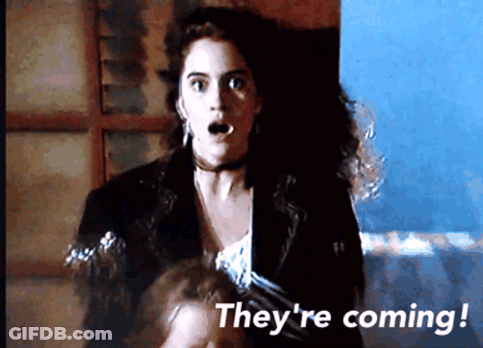 The Lost Boys They Are Coming GIF