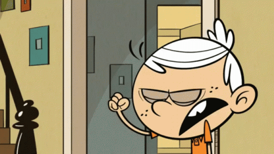 The Loud House Lincoln Shake Fist GIF