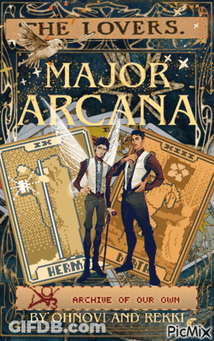 The Lovers Major Arcana Book By Ohnovi And Rekki GIF