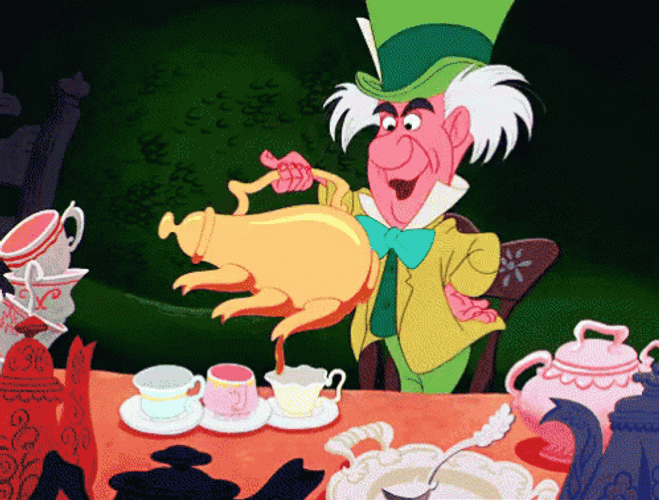 The Mad Hatter Boston Tea Party GIF