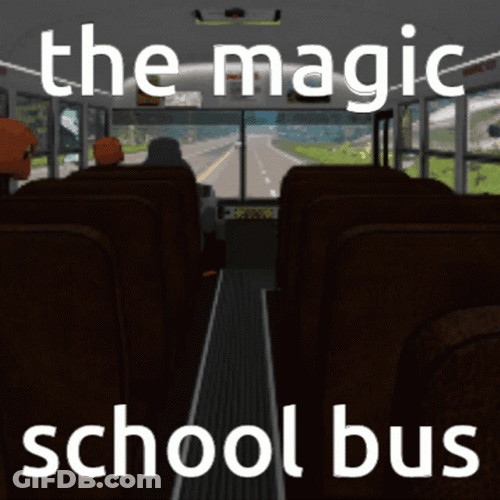 The Magic School Bus Ride GIF