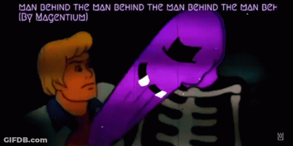 The Man Behind The Man Meme GIF
