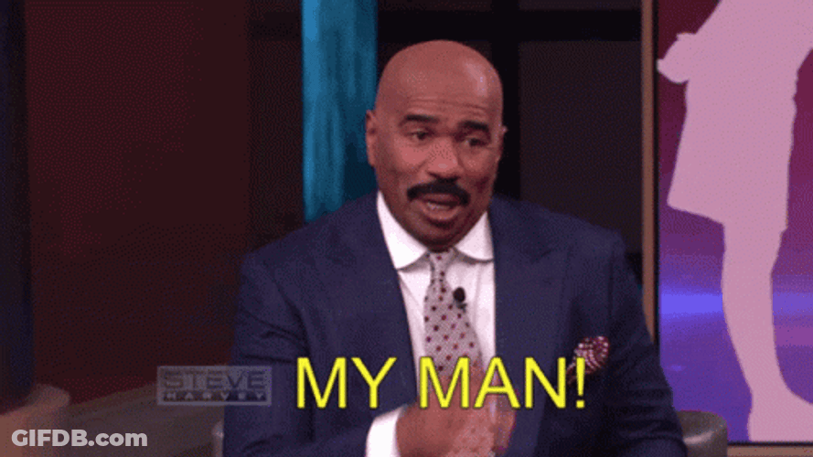 The Man Steve Harvey GIF