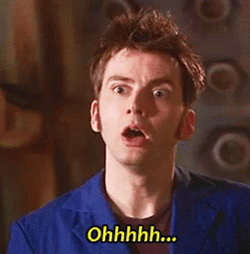The Man Wearing Blue Polo Saying Ohhh GIF