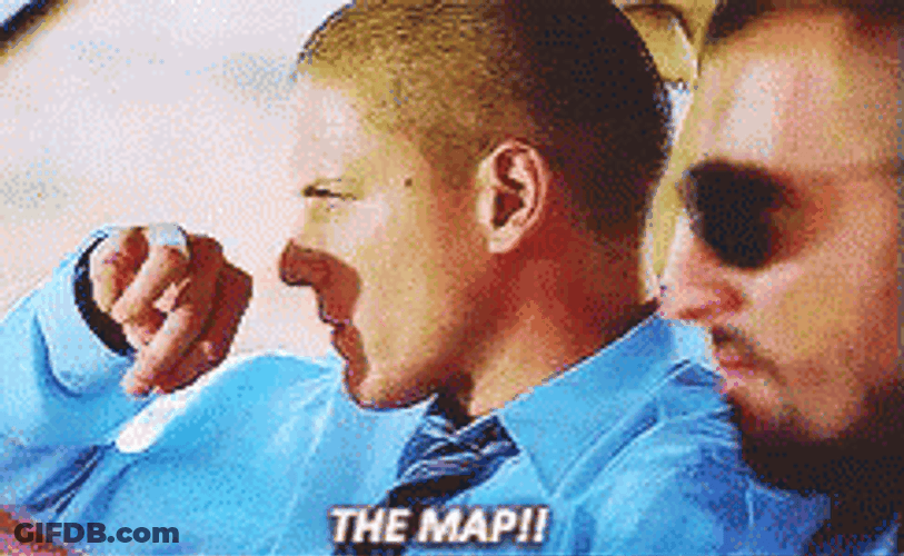 The Map Angry Guy Yelling In Car GIF