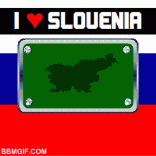 The Map Of Slovenia GIF