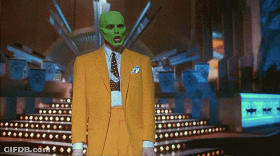 The Mask As An Accountant GIF