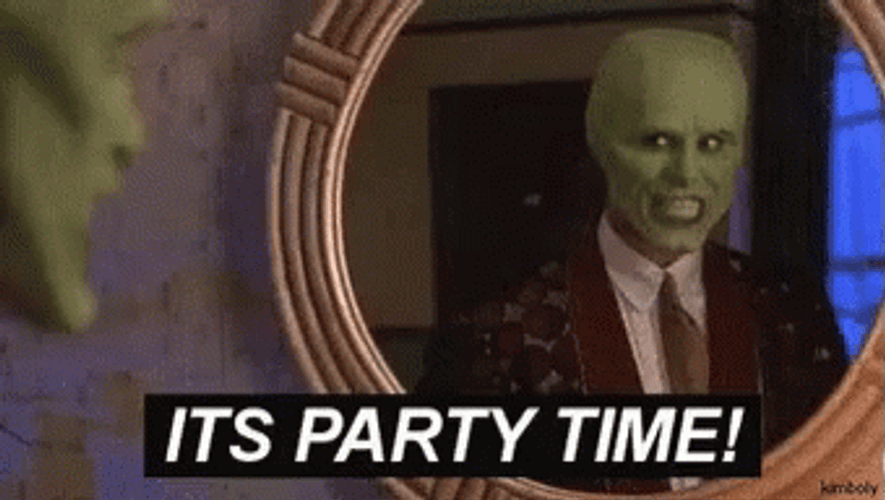 The Mask Its Party Time GIF