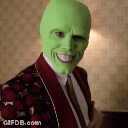 The Mask Man Silence I Kill You GIF