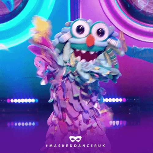 The Masked Dancer Dance The Wax On Wax Off GIF