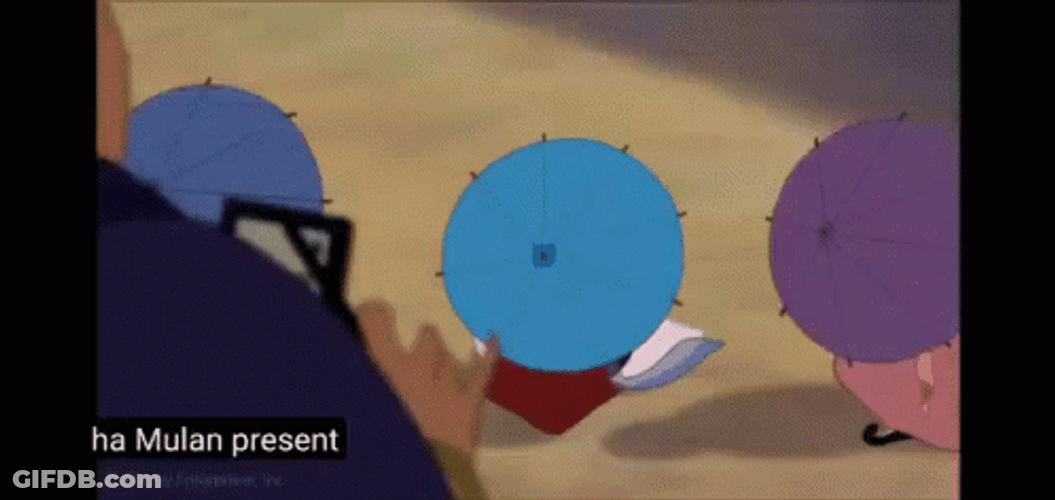The Matchmaker Mulan Wave GIF