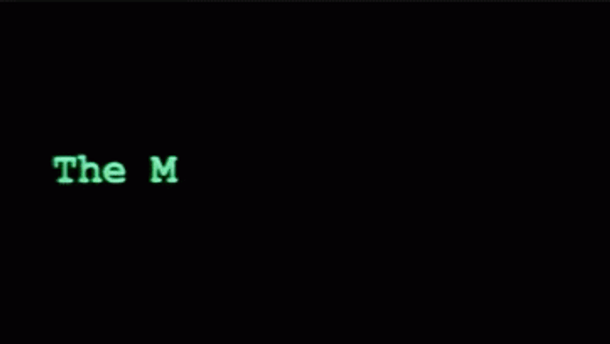 The Matrix Has You Computer Screen GIF