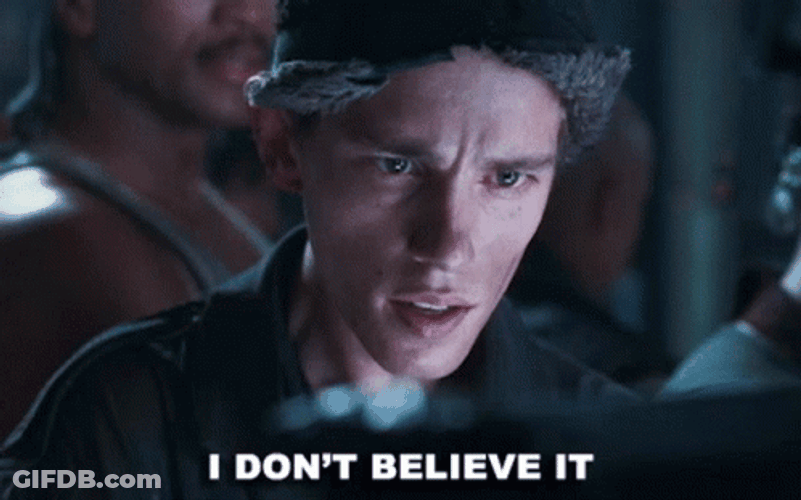 The Matrix I Don't Believe It GIF