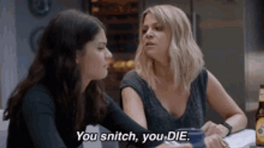 The Mick Mackenzie Molng Snitches Get Stitches GIF