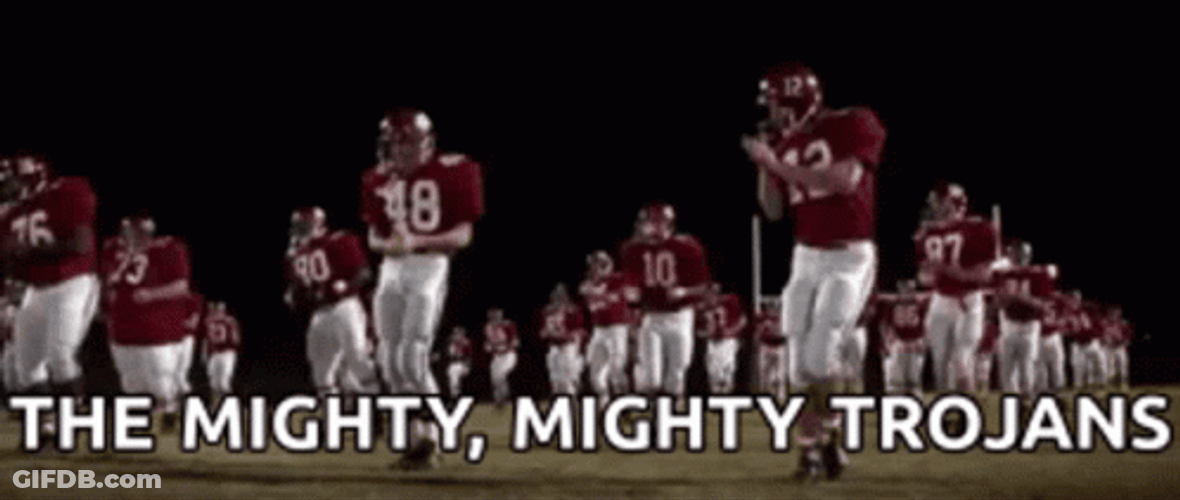The Mighty Mighty Trojans GIF