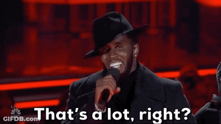 The Mist Diddy That's Lot Right GIF