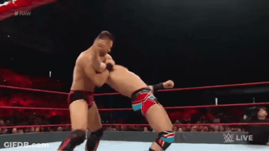 The Miz Down Goes Frazier GIF