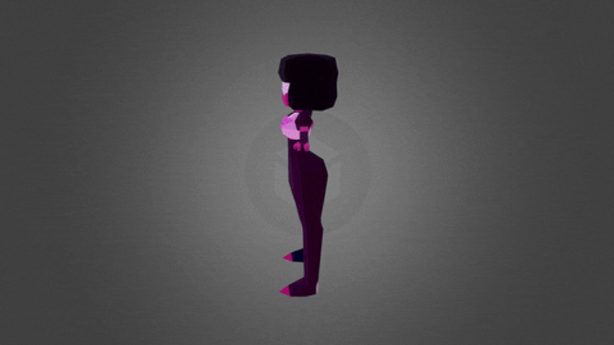 The Model Of Garnet GIF