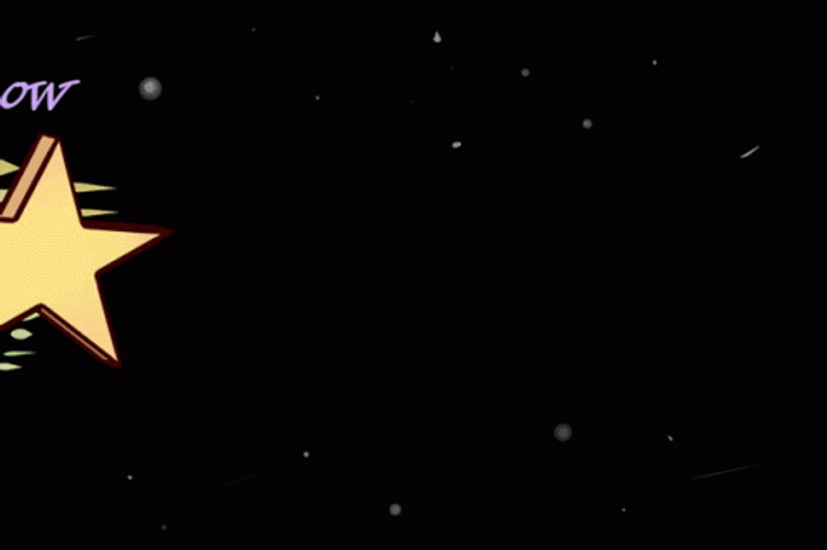 The More You Know Animated Shooting Star GIF