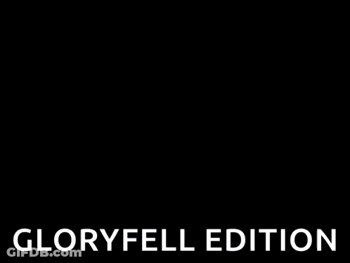 The More You Know Gloryfell Edition Logo With A Star In The Background GIF