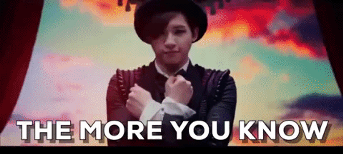 The More You Know Magic GIF