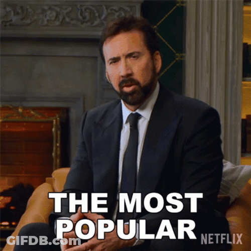 The Most Popular Nicolas Cage GIF