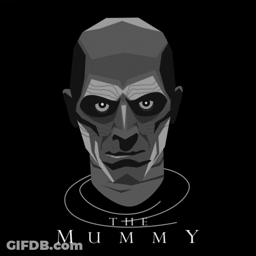 The Mummy Aesthetic Animation GIF