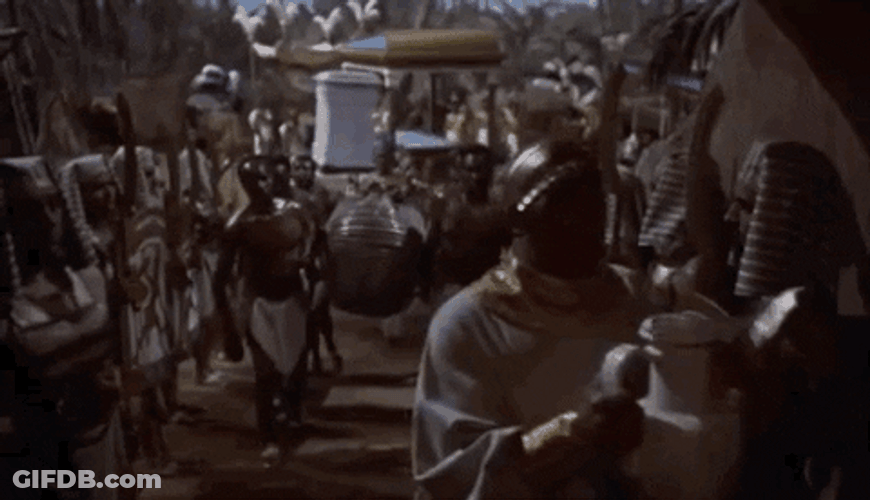 The Mummy And The Egyptian Slaves GIF