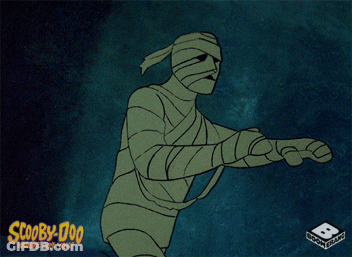 The Mummy Zombies Walking GIF