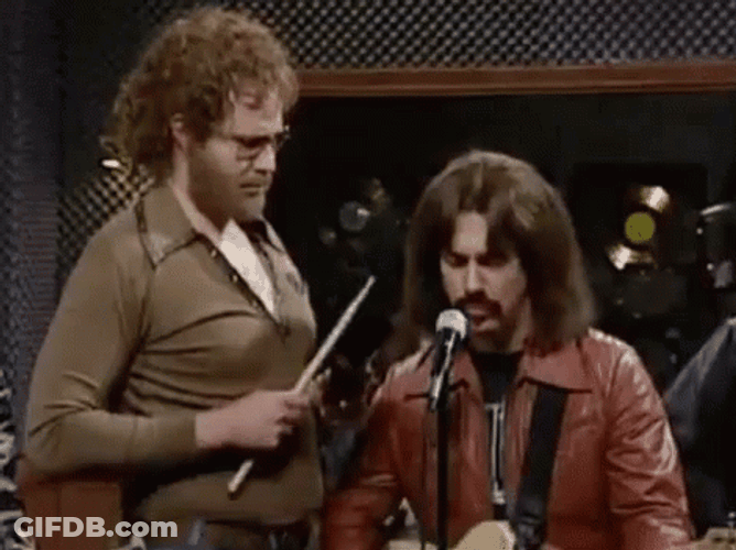 The Musical Cowbell GIF