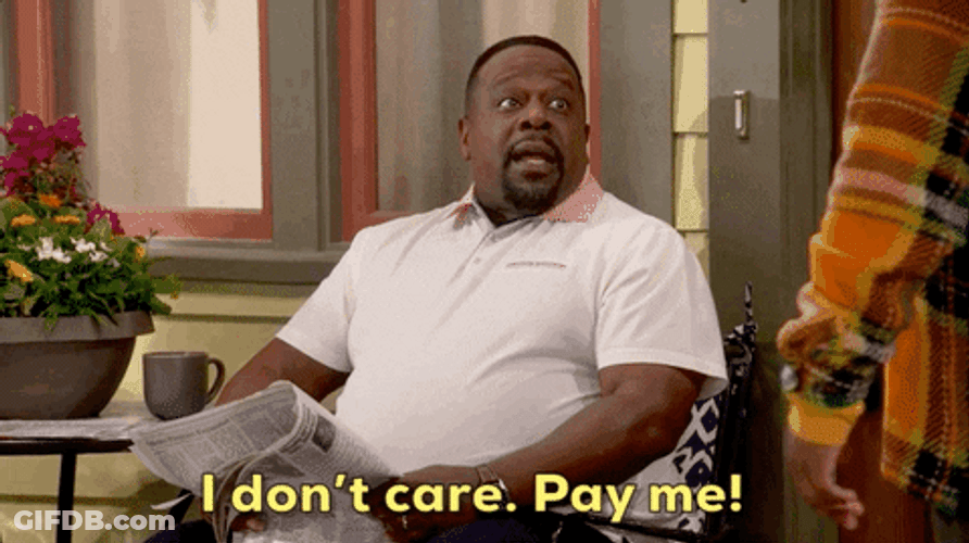The Neighborhood Calvin Butler Pay Up GIF