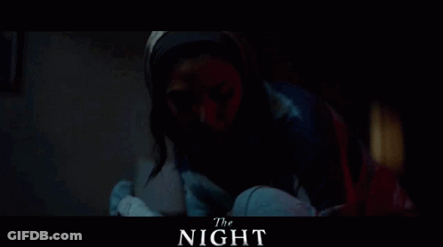 The Night Movie Poster Woman Superhero Costume GIF