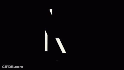 The No Time To Die Logo Is On A Black Background And Says No Time To Die . GIF