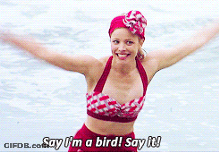 The Notebook Say I'm A Bird Line GIF